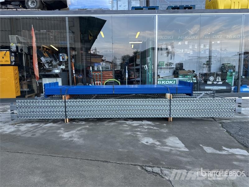  Zinc Heavy-Duty Pallet Scaffolding With Blue Beams Sonstige Baumaschinen
