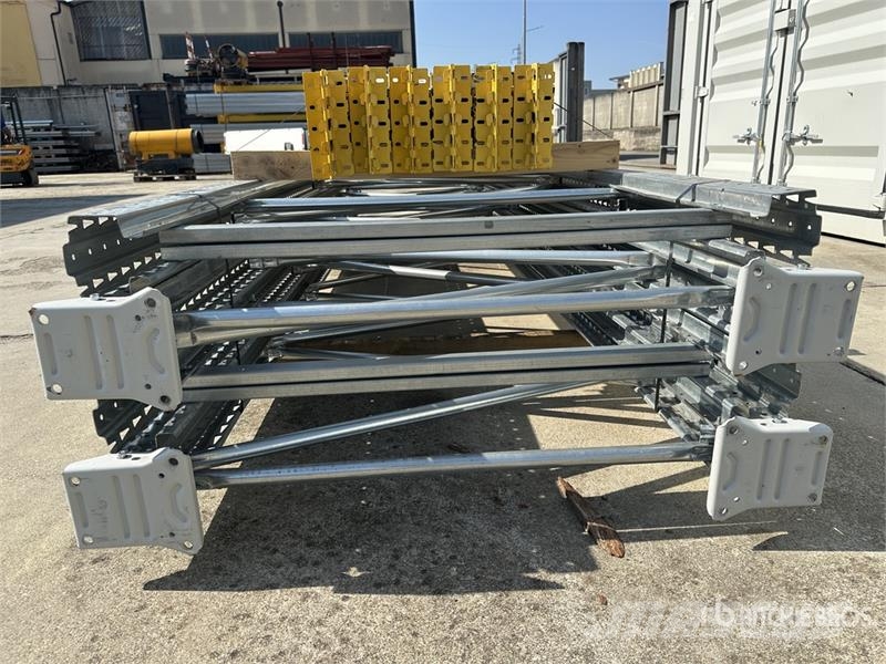  Zinc Heavy-Duty Pallet Scaffolding With Yellow Bea Costruzioni - Altro