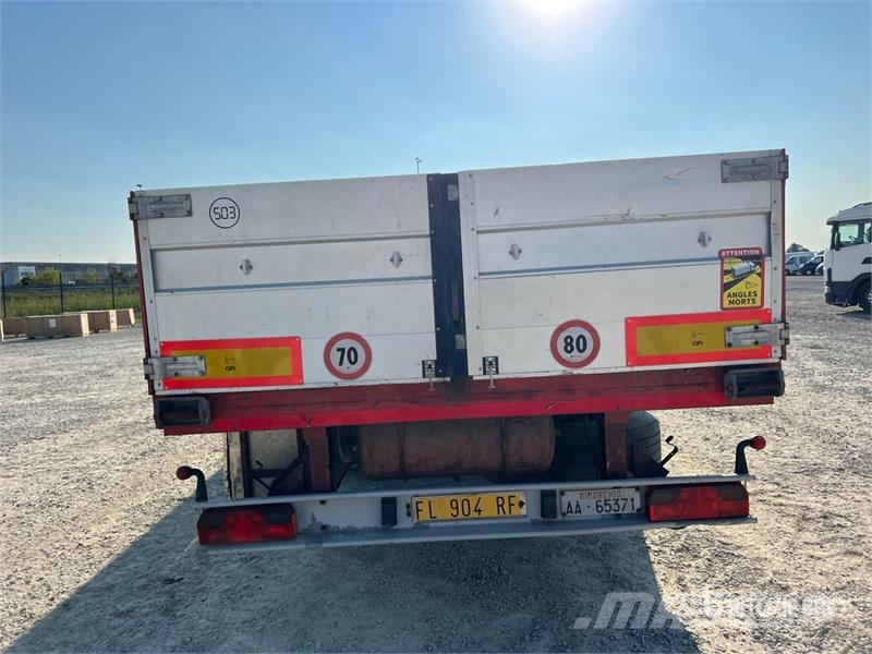 Zorzi 37S136EBA Tri/A Flatbed Trailer Бордови