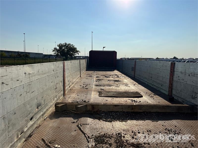 Zorzi 37S136EBA Tri/A Flatbed Trailer Бордови