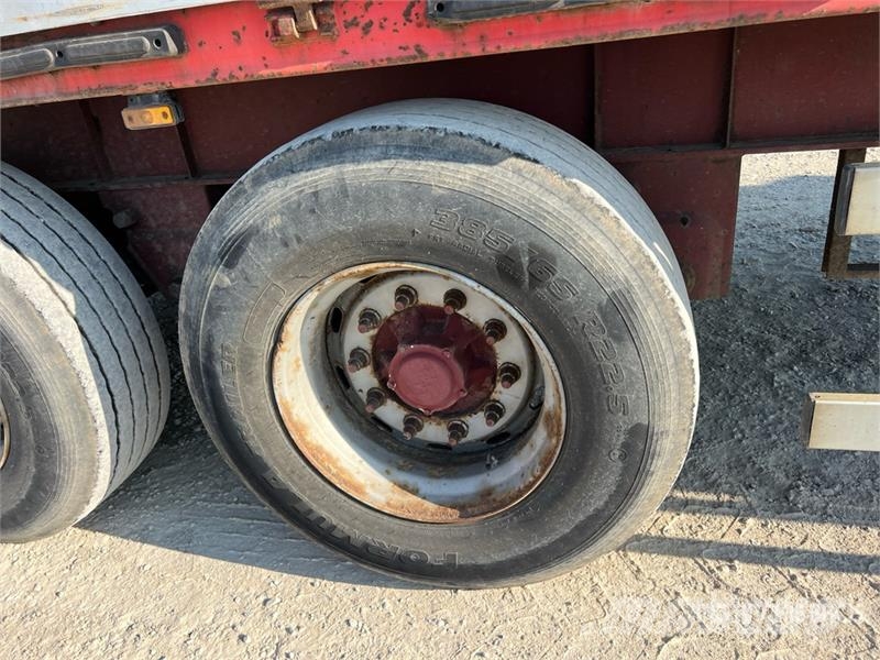 Zorzi 37S136EBA Tri/A Flatbed Trailer Бордови