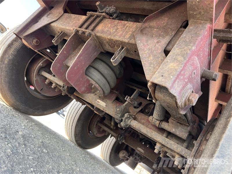 Zorzi 37S136EBA Tri/A Flatbed Trailer Бордови