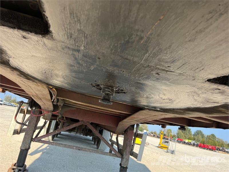 Zorzi 37S136EBA Tri/A Flatbed Trailer Бордови
