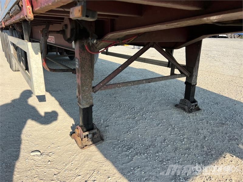 Zorzi 37S136EBA Tri/A Flatbed Trailer Бордови