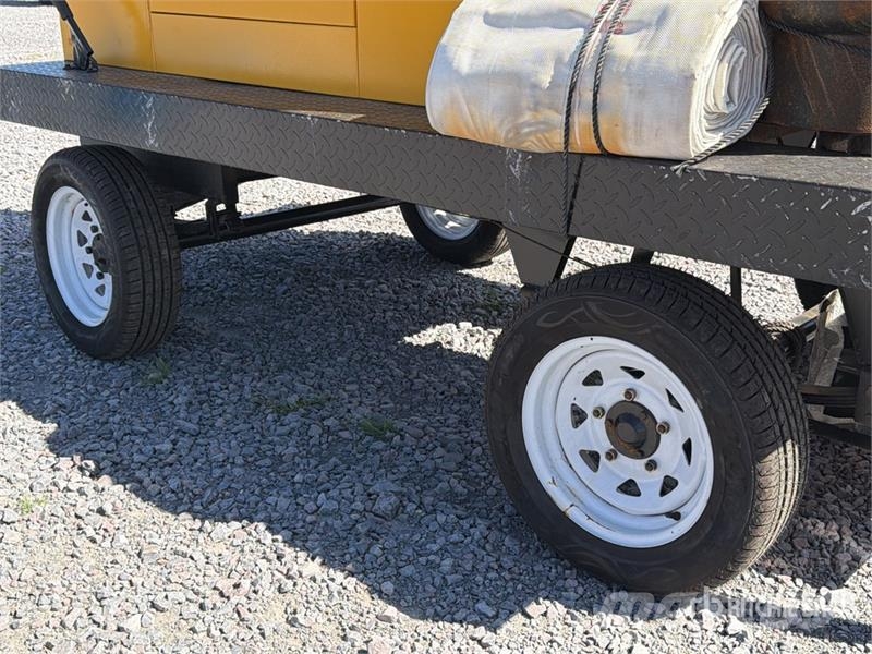 100HW 12" Mobile water pump with piping Trailer-Mo Vodní čerpadla