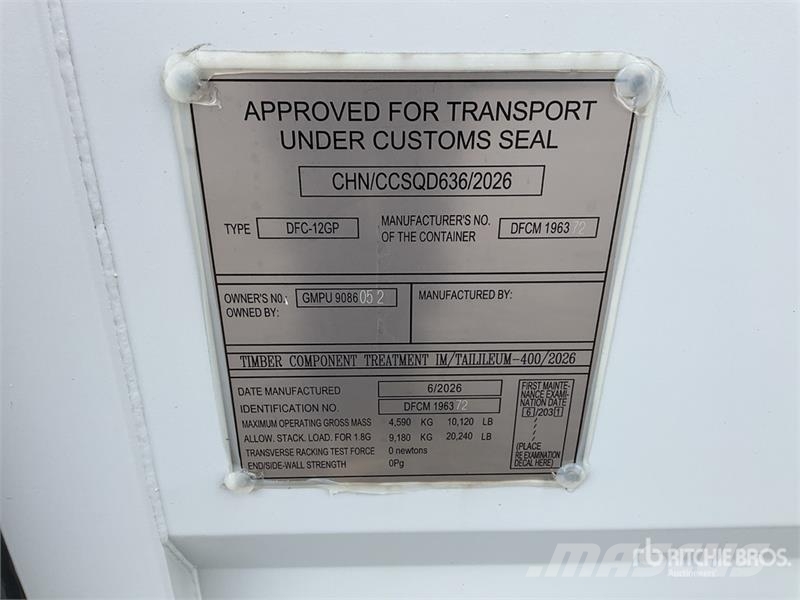  12 ft Oficina Movil Tipo Contenedor / Storage Cont Uzglabāšanas konteineri