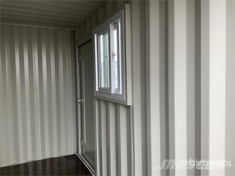  12 ft Oficina Movil Tipo Contenedor / Storage Cont Контейнери для зберігання