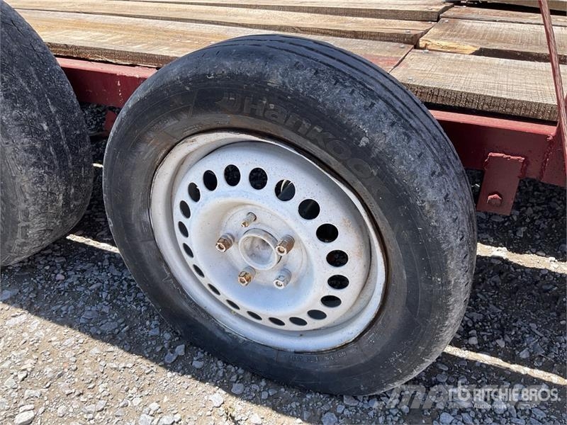 16 ft T/A Remolque / Equipment Trailer Rimorchio per il trasporto di veicoli