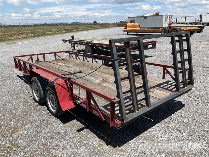 16 ft T/A Remolque / Equipment Trailer Rimorchio per il trasporto di veicoli
