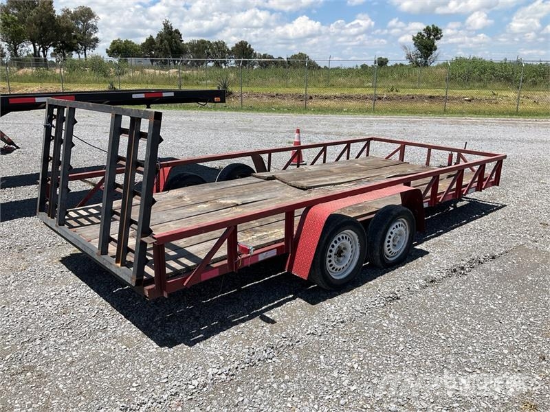 16 ft T/A Remolque / Equipment Trailer Rimorchio per il trasporto di veicoli