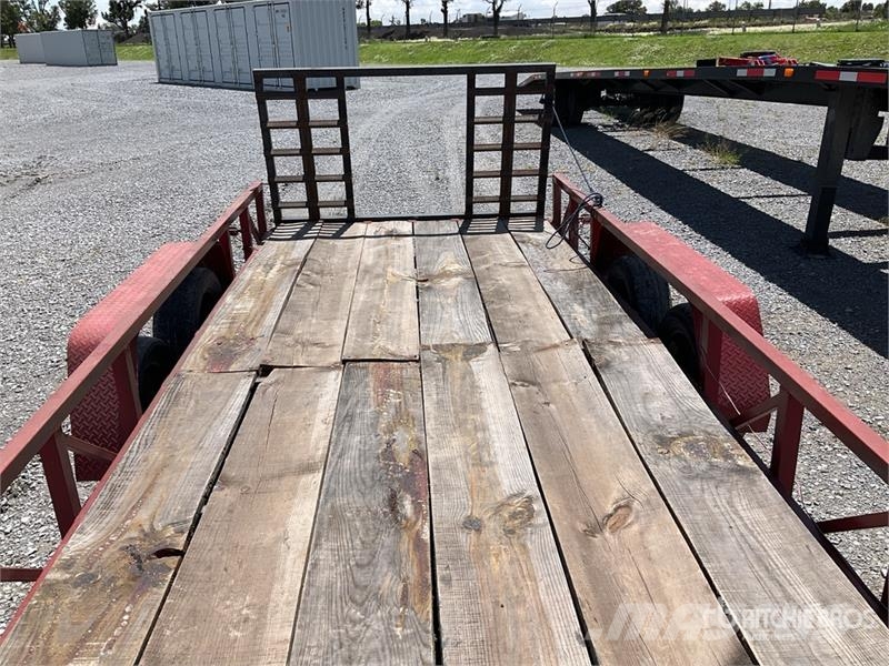 16 ft T/A Remolque / Equipment Trailer Rimorchio per il trasporto di veicoli