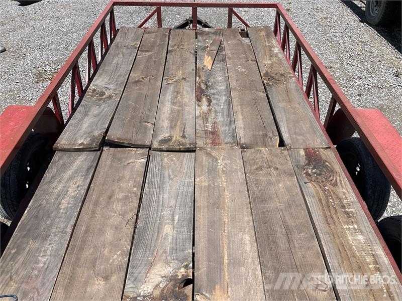16 ft T/A Remolque / Equipment Trailer Rimorchio per il trasporto di veicoli