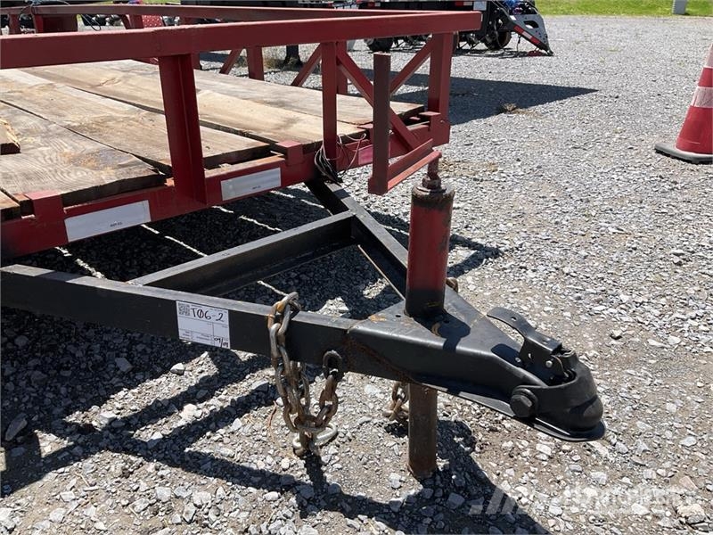 16 ft T/A Remolque / Equipment Trailer Rimorchio per il trasporto di veicoli