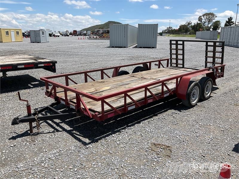 16 ft T/A Remolque / Equipment Trailer Rimorchio per il trasporto di veicoli