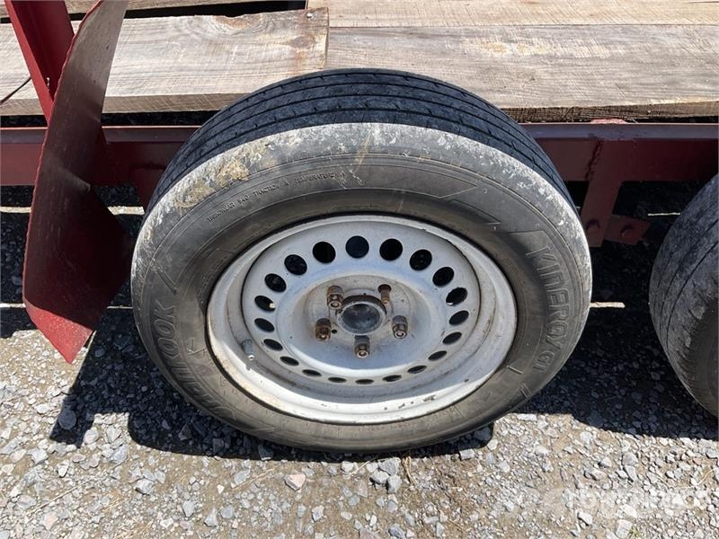 16 ft T/A Remolque / Equipment Trailer Rimorchio per il trasporto di veicoli