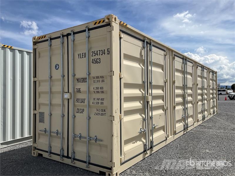 40 ft High Cube Multi-Door Contenedor / Storage Co Lagerbehälter