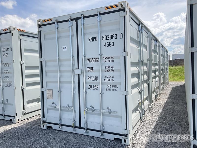  40 ft High Cube Multi-Door Contenedor / Storage Co Contenedores de almacenamiento