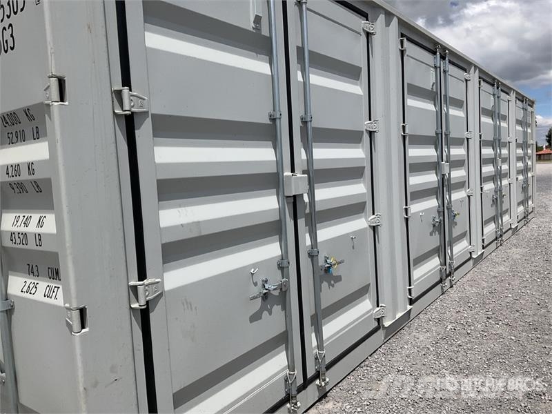 40 ft High Cube Multi-Door Storage Container Contenedores de almacenamiento