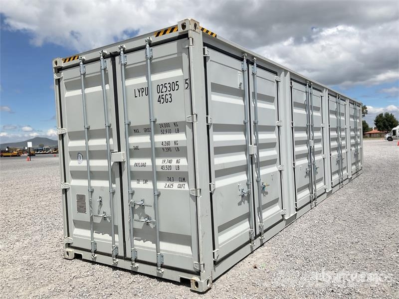 40 ft High Cube Multi-Door Storage Container Contenedores de almacenamiento