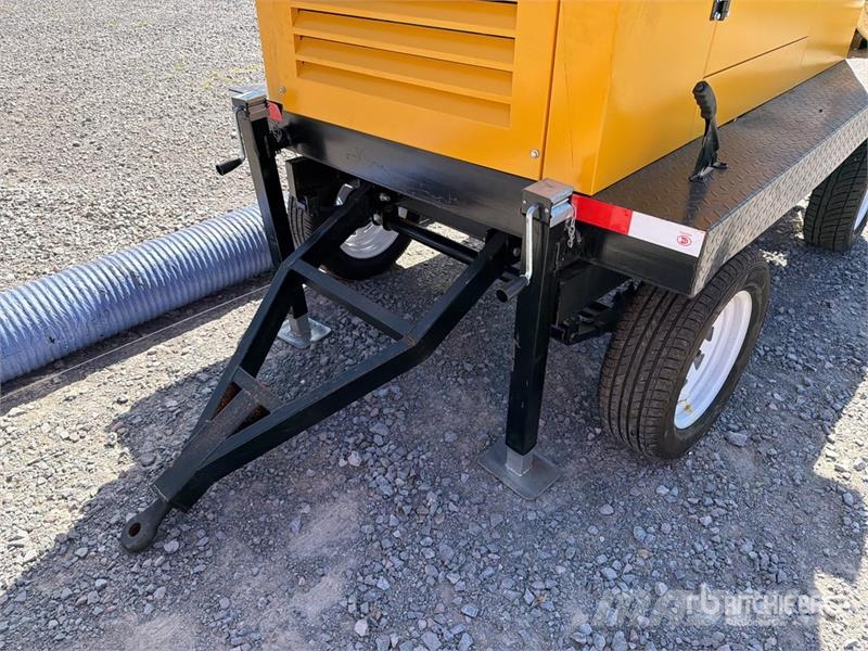 600HW 10" Mobile water pump with piping Trailer-Mo Vodní čerpadla