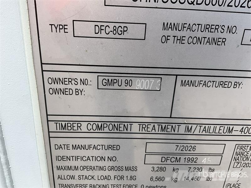 8 ft Storage Container 儲存用貨櫃