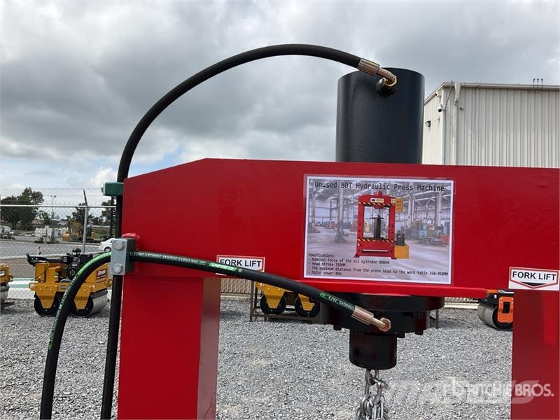 80T Prensa Hidraulica (Sin Usar) / Hydraulic Shop Drugi deli