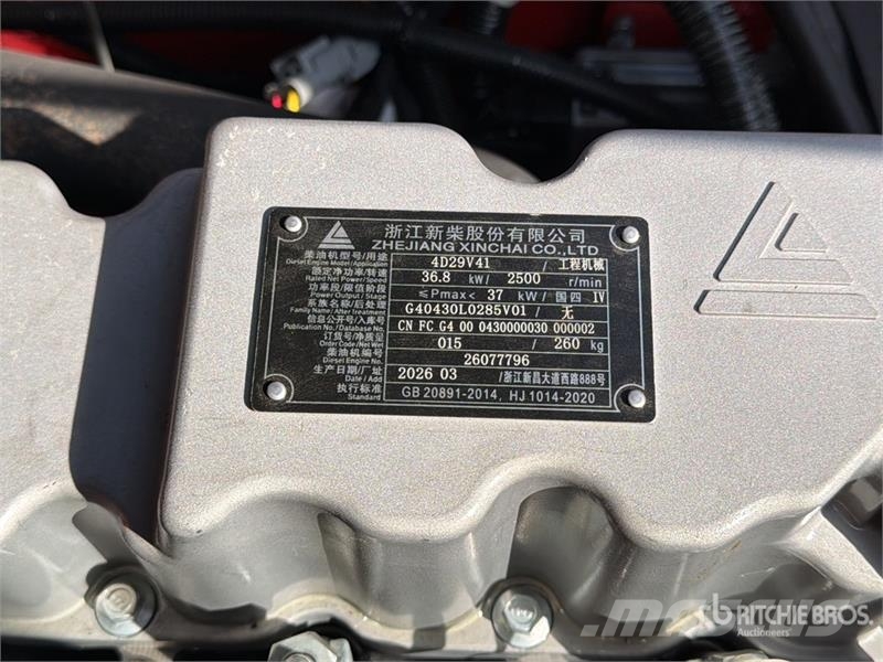  Accodr FD35W 7700 lb Pneumatic Tire Montacargas (S شاحنات ذات رافعات شوكية - أخرى
