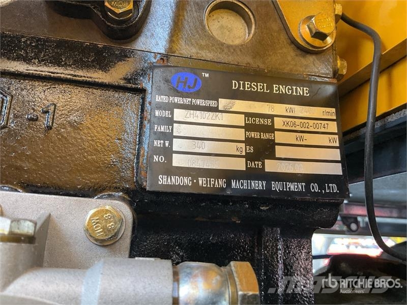 Accodr ZL939-9 Cargador sobre Neumaticos (Sin Usar Cargadoras sobre ruedas
