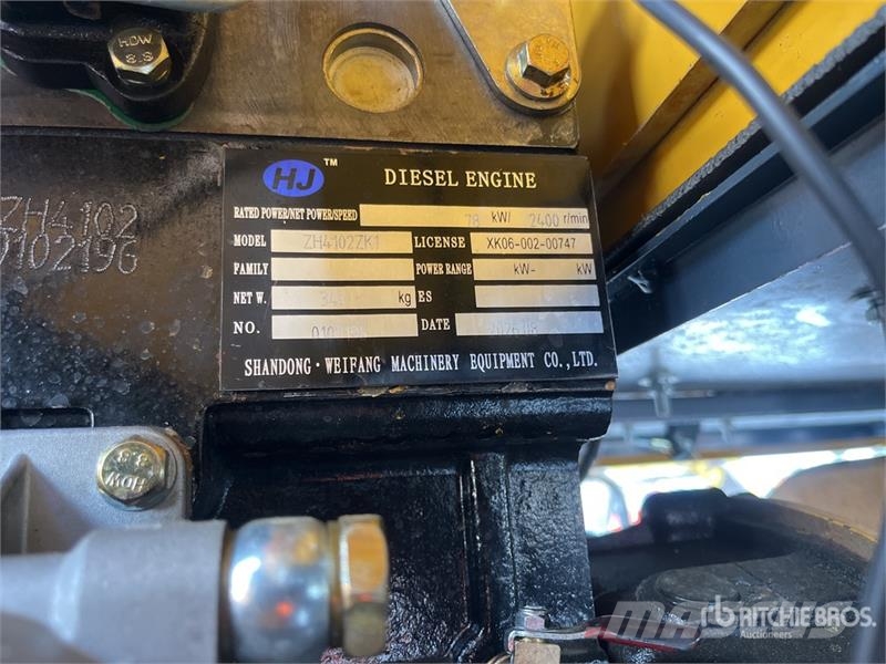 Accodr ZL939-9 Cargador sobre Neumaticos (Sin Usar Rataslaadurid