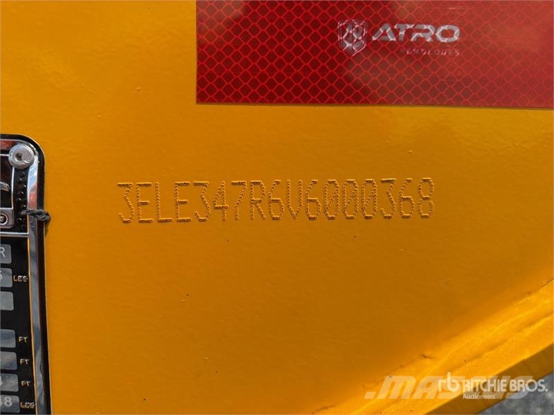 Atro 40 ft T/A Semirremolque Portacontenedor / Con Kontejnerske prikolice