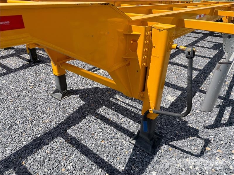 Atro 40 ft T/A Semirremolque Portacontenedor / Con Kontejnerske prikolice