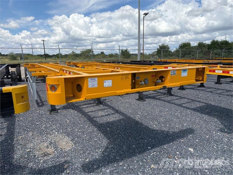 Atro 40 ft T/A Semirremolque Portacontenedor / Con Kontejnerske prikolice