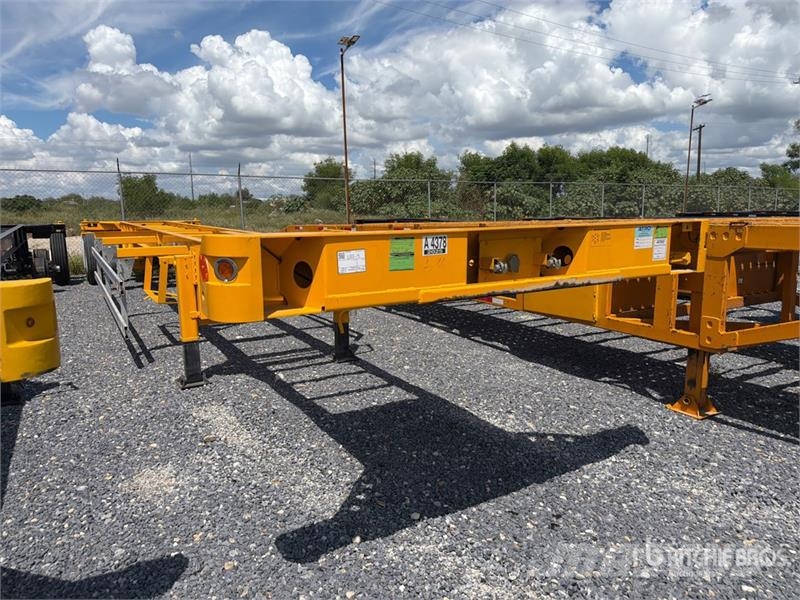 Atro 40 ft T/A Semirremolque Portacontenedor / Con Kontejnerske prikolice
