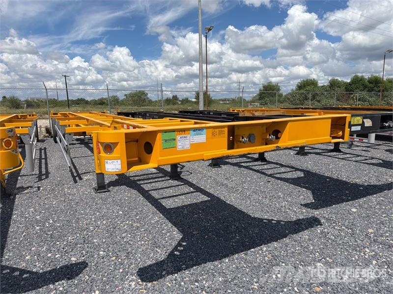 Atro 40 ft T/A Semirremolque Portacontenedor / Con Kontejnerske prikolice