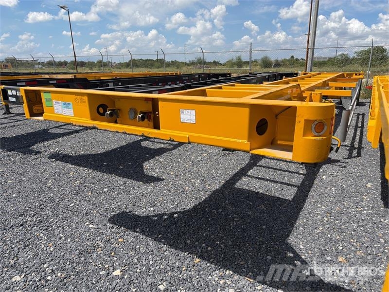 Atro 40 ft T/A Semirremolque Portacontenedor / Con Kontejnerske prikolice