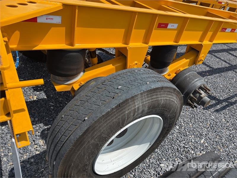 Atro 40 ft T/A Semirremolque Portacontenedor / Con Kontejnerske prikolice