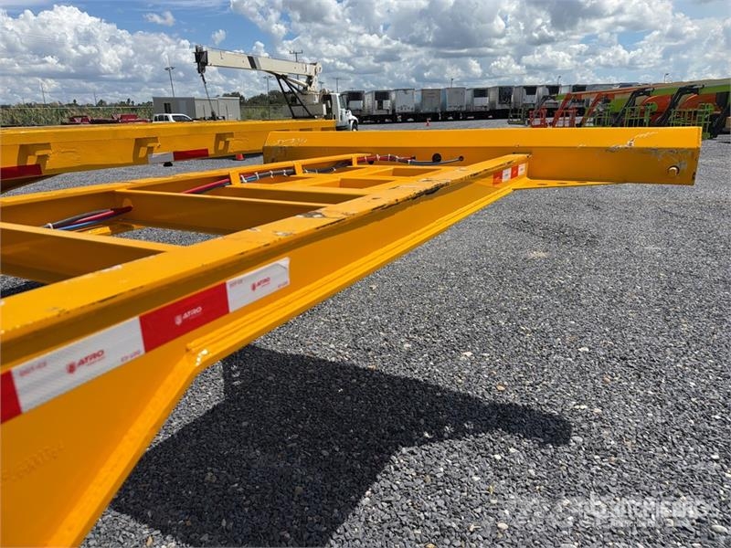 Atro 40 ft T/A Semirremolque Portacontenedor / Con Kontejnerske prikolice