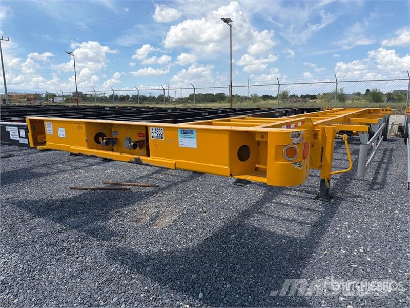 Atro 40 ft T/A Semirremolque Portacontenedor / Con Kontejnerske prikolice