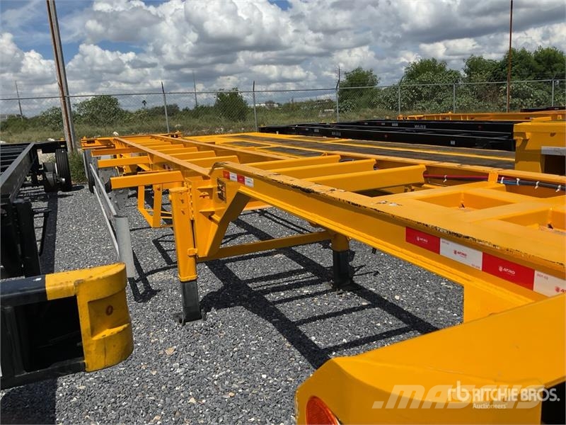 Atro 40 ft T/A Semirremolque Portacontenedor / Con Kontejnerske prikolice