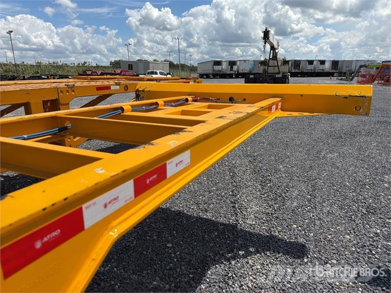 Atro 40 ft T/A Semirremolque Portacontenedor / Con Kontejnerske prikolice
