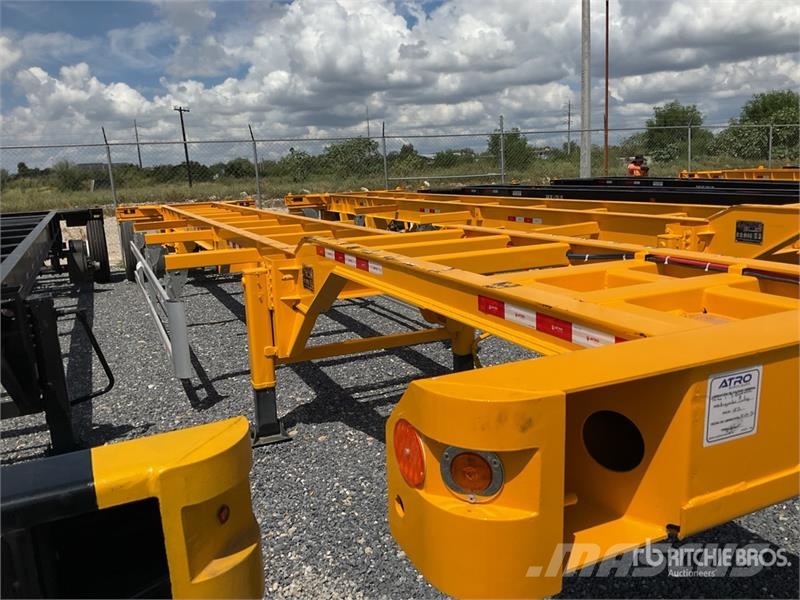 Atro 40 ft T/A Semirremolque Portacontenedor / Con Kontejnerske prikolice