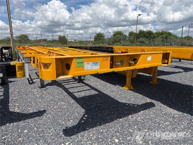 Atro 40 ft T/A Semirremolque Portacontenedor / Con Kontejnerske prikolice