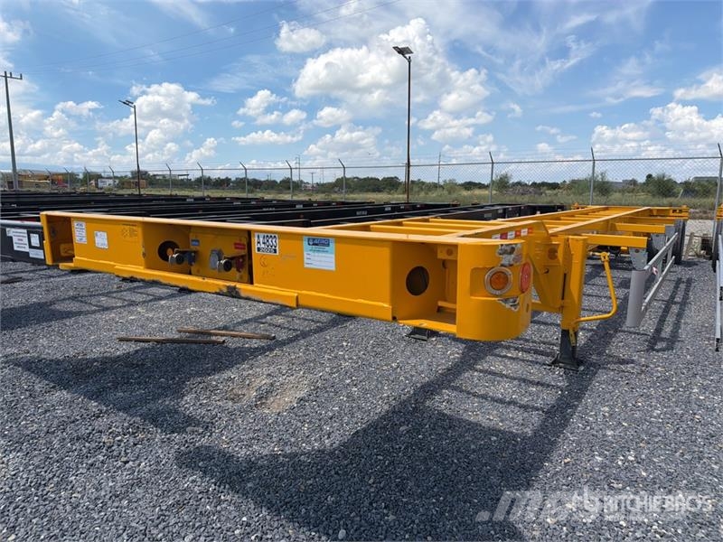 Atro 40 ft T/A Semirremolque Portacontenedor / Con Kontejnerske prikolice