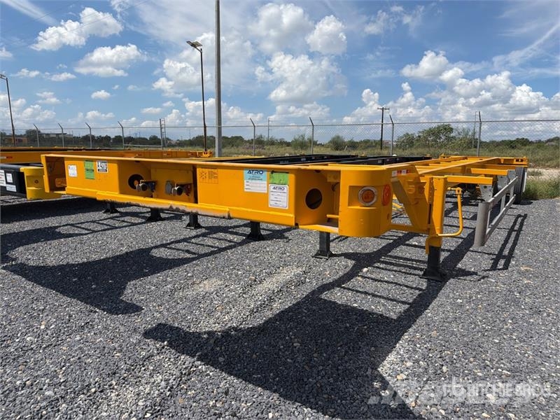 Atro 40 ft T/A Semirremolque Portacontenedor / Con Kontejnerske prikolice