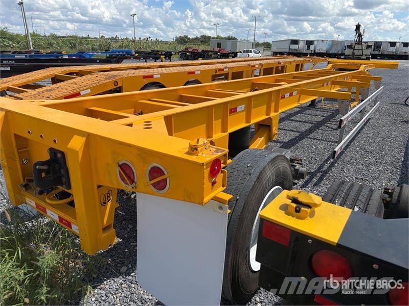 Atro 40 ft T/A Semirremolque Portacontenedor / Con Kontejnerske prikolice