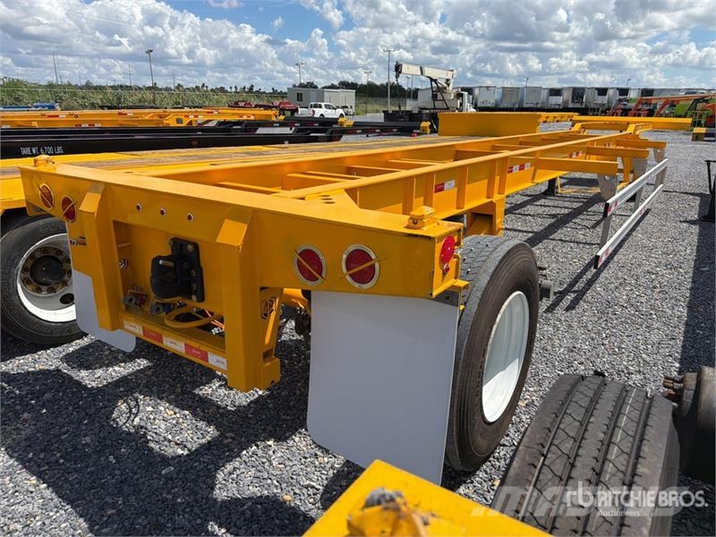 Atro 40 ft T/A Semirremolque Portacontenedor / Con Kontejnerske prikolice