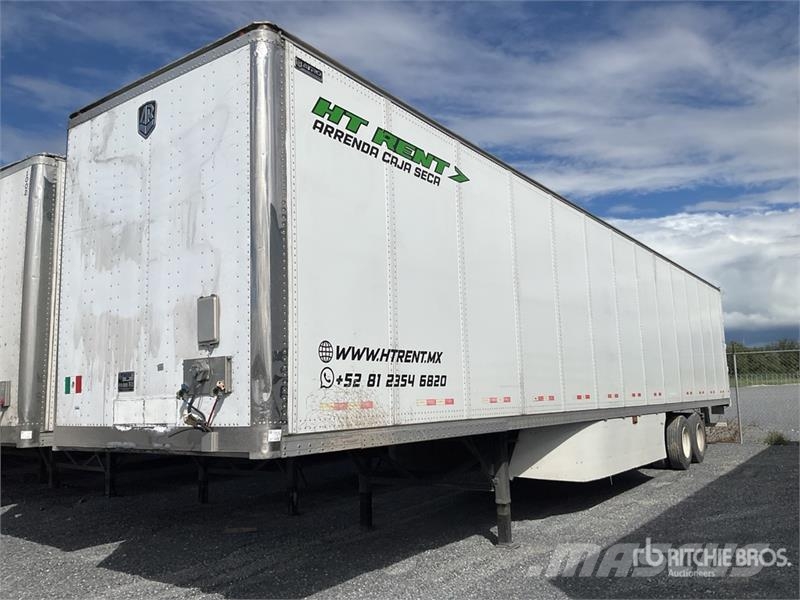 Atro 53 ft x 102 in T/A Caja Seca / Van Trailer Прицепы-фургоны