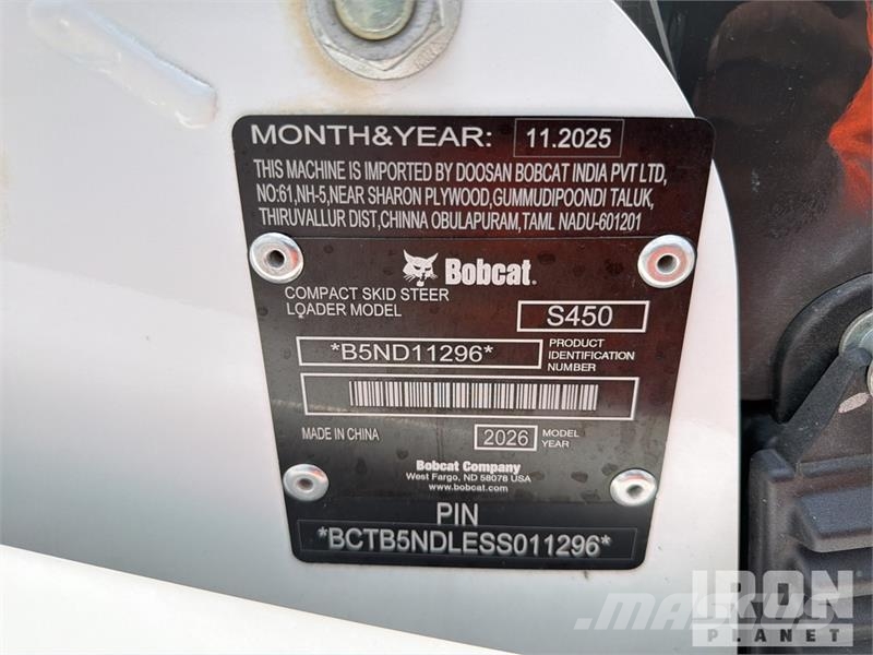 Bobcat S450 Мини-погрузчики