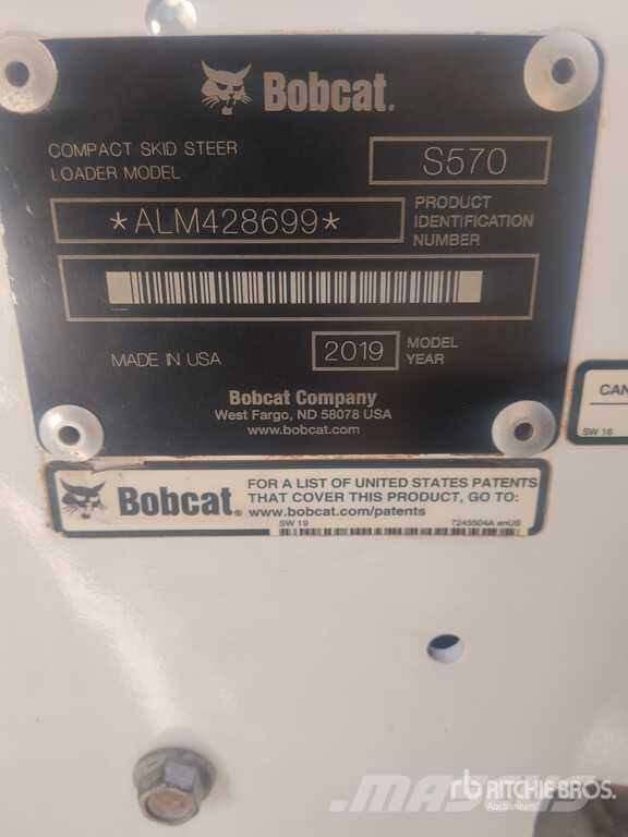Bobcat S570 Minicargadoras