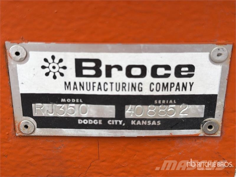 Broce RJ350 Balayeuse / Autolaveuse